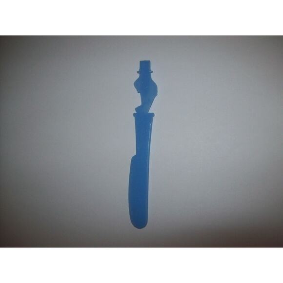 Mr Peanut Knife Planters Nuts Original Plastic 1950s Vintage Great Gift Blue NOS - Picture 4 of 4